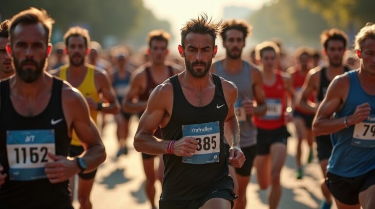 Flux_Dev_A_diverse_group_of_marathon_runners_pushing_through_T_0