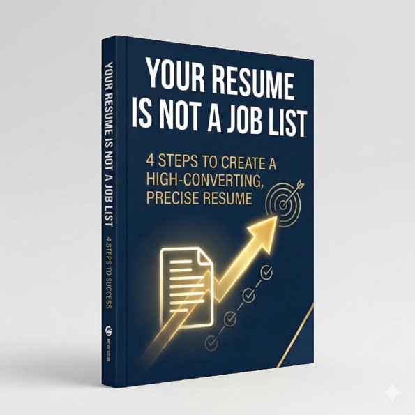 [Your resume is not a job list] How to write a resume